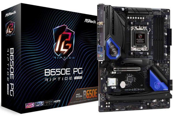 ASRock B650M Pro RS WiFi AM5 
 - B650E PG RIPTIDE WIFI