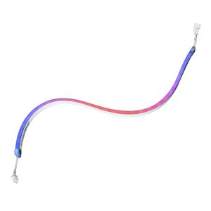 Phanteks NEON Digital-RGB LED Strip Combo Set – 2x 400mm Smooth lighting strip, full color range, flexible mounting, White - M5 (White)