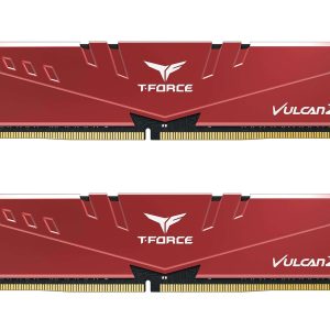 Team T-FORCE VULCAN Z 16GB (2 x 8GB) DDR4 3600 (PC4 28800) - 64GB (2 x 32GB),DDR4 3600 (PC4 28800),18,Red,18-22-22-42