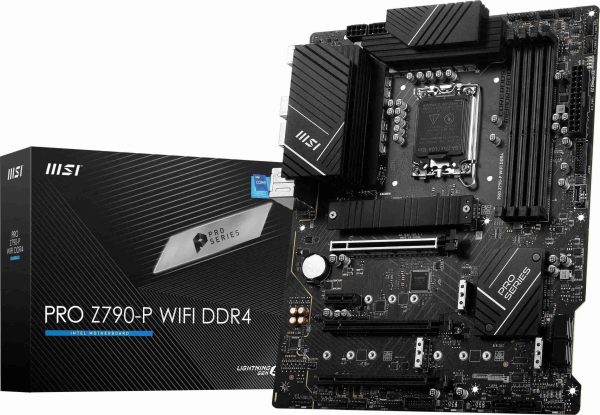 MSI MAG Z790 TOMAHAWK MAX WIFI LGA 1700(14th,13th,12th Gen) DDR5 ATX 8x SATA 6G  4x M.2  Wi-Fi 7  Bluetooth 2.5Gbps LAN Motherboard - PRO Z790-P WIFI DDR4