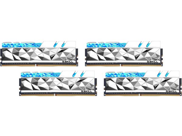 G.SKILL Trident Z Royal Elite Series 64GB (2 x 32GB) DDR4 4000 (PC4 32000) - 64GB (4 x 16GB),DDR4 4266 (PC4 34100),19,Silver