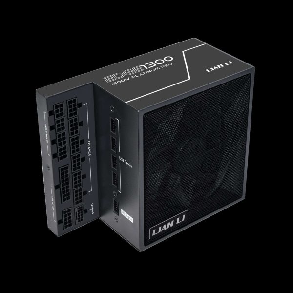 LIAN LI Edge series 850 W Full Modular 80 PLUS GOLD Certified - 1300W (Black)