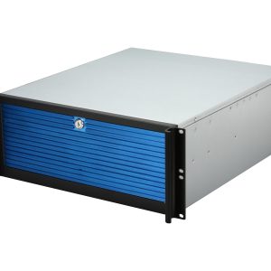 Compact Stylish Server Chassis PS2 PSU - D-416-B6SA-BL-BLUE