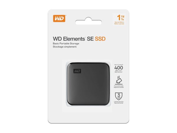 Western Digital Elements SE 1TB USB 3.0 micro B Portable SSD