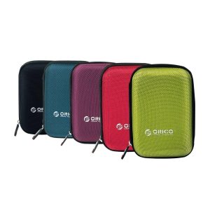 [5 Color in Pack] ORICO Portable 2.5 inch HDD Protective Carry Case Cover Bag Carrying Shell Case for 2.5" HDD Protector Bag - Multi,10 Pack