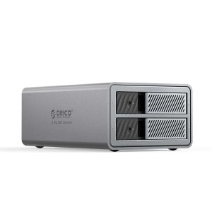 ORICO 4 Bay Hard Drive Enclosure Support 8 RAID Modes USB 3.0 External Hard Drive Docking Station for 3.5inch SATA SSD HDD,up to 88TB,Alluminum DAS PRO Expansion Backup - 2 Bay DAS Pro w/ RAID 9828RU3
