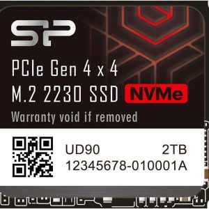 Silicon Power 2TB UD90 NVMe 4.0 Gen4 PCIe M.2 SSD R/W up to 5,000/4,800 MB/s - 2TB 2230 for Steam Deck