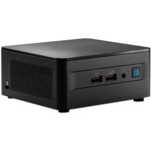 Intel NUC 12 Pro Kit Wall Street Canyon Intel® Core™ i5-1240P, Iris® Xe Graphics RNUC12WSHi5 Tall Barebone, Dual Channel DDR4-3200 SO-DIMM Sockets, Power Cord is not included