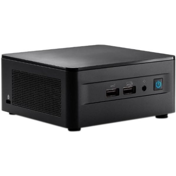 Intel NUC 12 Pro Kit Wall Street Canyon Intel® Core™ i5-1240P, Iris® Xe Graphics RNUC12WSHi5 Tall Barebone, Dual Channel DDR4-3200 SO-DIMM Sockets, Power Cord is not included
