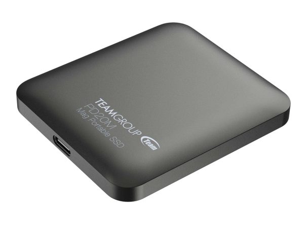 Team Group PD20M 1TB Mag Portable SSD USB 3.2 Gen 2x2 Type-C Compatible with iPhone 15/15 Plus/15 Pro/15 Pro Max, Speed up to 2000MB/s (TPSEG2001T0C108)