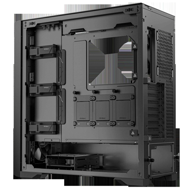 Antec Performance 1 FT, RTX 40 Series GPU Support, Temp. Display, 4 x Storm T3 PWM Fans, Type-C Ready, Dual Tempered Glass Side Panels, Removable Top Fan/Radiator Bracket, Mesh Front Panel, Full-Tower