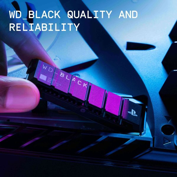 Western Digital WD_BLACK™ SN850P 2TB NVMe™ SSD for PS5™ consoles M.2 2280 PCI-Express 4.0 x4 Internal Solid State Drive (SSD) WDBBYV0020BNC-WRSN