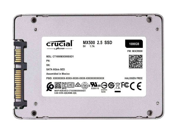Crucial MX500 2.5" 1TB