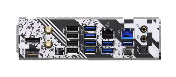 ASRock X670E Steel Legend AM5 ATX Motherboard. 4xDDR5 slots, PCIE 5.0X16, AMD Cross Fire, QuadM.2 slots, Dual LAN ports 1GB and 2.5GB , WIFI-6E,7.1 HD audio, HDMI 2.1, DP 1.4 ports