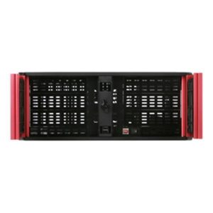 Compact Stylish Server Chassis - D-400-6-RED