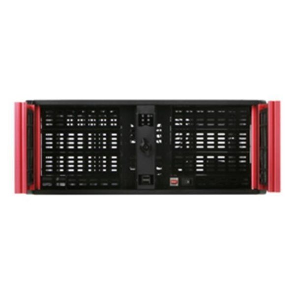 Compact Stylish Server Chassis - D-400-6-RED