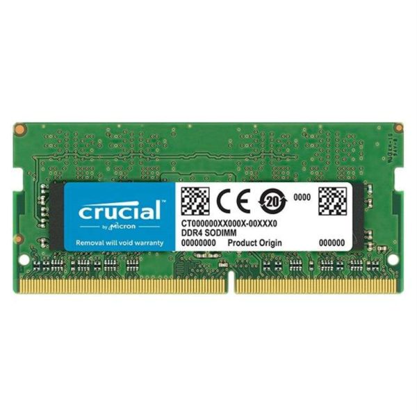 Crucial 4GB DDR4-2666 SODIMM 512Mx64 CL19 Notebook Memory - CT4G4SFS8266