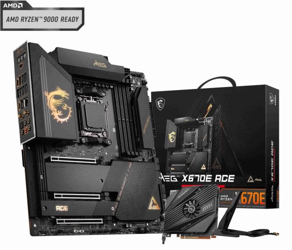 MSI MAG X670E TOMAHAWK WIFI AM5 
 - MEG X670E ACE