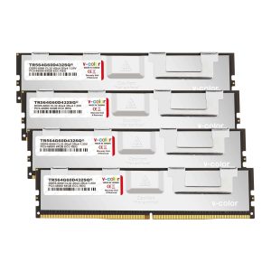 v-color DDR5 32GB (16GBx2) 6000MHz CL32 Overclocking R-DIMM SK hynix Original IC 1Rx8 1.4V ECC Registered DIMM Memory for W790 Workstation (Intel XMP) (TR516G60S832SK) - 256GB (4 x 64GB),288-Pin DDR5 SDRAM,DDR5 6000 (PC5 48000)