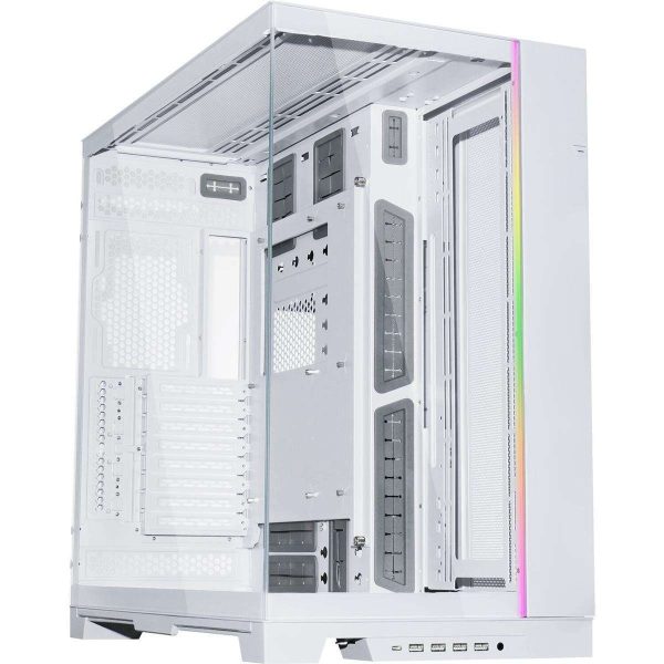 LIAN LI O11 Dynamic EVO XL O11DEXL White Aluminum / Steel / Tempered Glass ATX Mid Tower Computer Case ----- O11DEXL-W