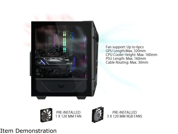 ASUS TUF Gaming ATX Mid Tower Black