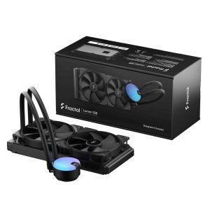 Fractal Design Lumen S24 v2 RGB Aspect 12 RGB x2 AIO CPU Liquid/Water Cooler - 2 Fan Slots (140 mm),Non-RGB