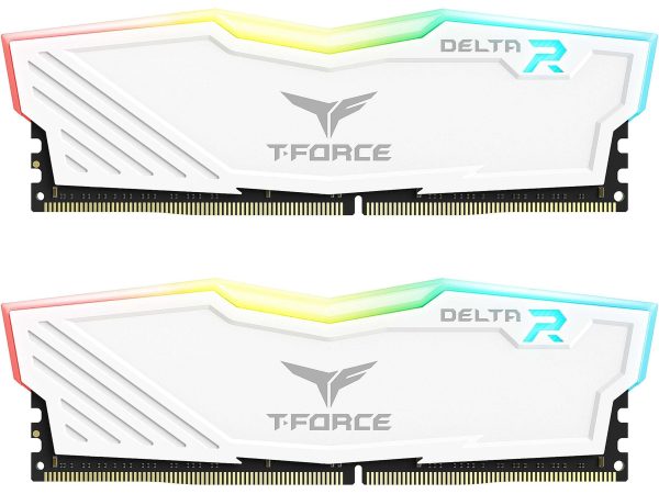 Team T-Force Delta RGB 32GB (2 x 16GB) DDR4 3600 (PC4 28800) - 16GB (2 x 8GB),DDR4 3200 (PC4 25600),16,White,16-20-20-40