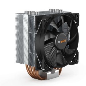 be quiet! Pure Rock 2 CPU Air Cooler | 150W TDP | LGA 1700 1200 2066 1150 1151 1155 2011(-3) Square ILM Compatible | Intel and AMD 4/5 CPU Cooler | Black | BK007 - Silver