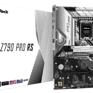 ASRock Z790 PG SONIC Intel LGA1700 (14th,13th,12th Gen) ATX Motherboard, 4 slots DDR5, PCIE 5.0 x16, 5 M.2 slots, 2.5Gb Lan, 7.1 Nahimic Audio, Front USB3.2 Gen2X2 Type_C, 14+1+1 Power Phase - Z790 PRO RS