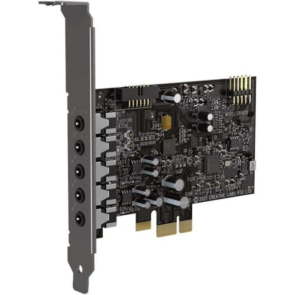 Creative Sound Blaster Audigy FX PCIe 5.1 Sound Card with High Performance Headphone Amp - Sound Blaster Audigy FX V2