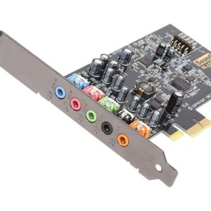 Creative Sound Blaster Audigy FX PCIe 5.1 Sound Card with High Performance Headphone Amp