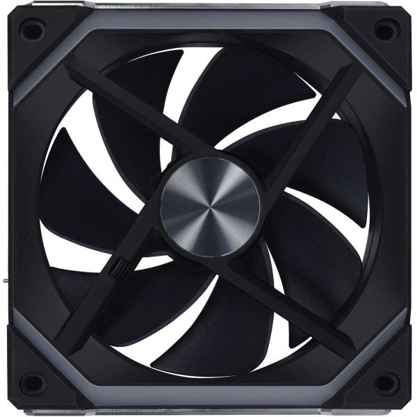 Lian Li UNI Fan SL120 V2 RGB Black 3x 12cm Fan Pack with Controller - UF-SL120V2-3B