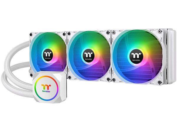 Thermaltake TH ARGB Liquid Cooling System - TH ARGB,3 Fan Slots (120 mm),Snow