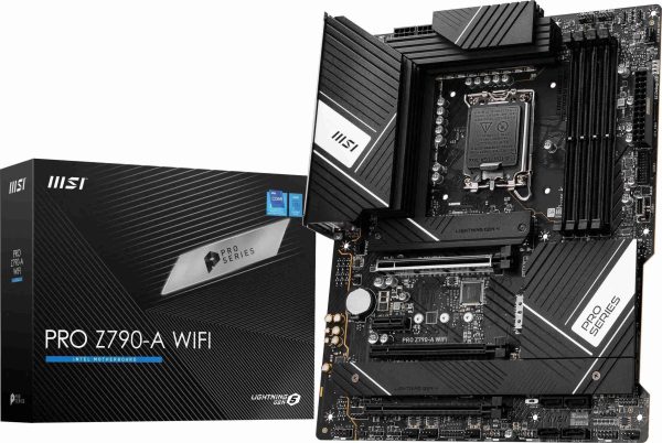 MSI MAG Z790 TOMAHAWK MAX WIFI LGA 1700(14th,13th,12th Gen) DDR5 ATX 8x SATA 6G  4x M.2  Wi-Fi 7  Bluetooth 2.5Gbps LAN Motherboard - PRO Z790-A WIFI