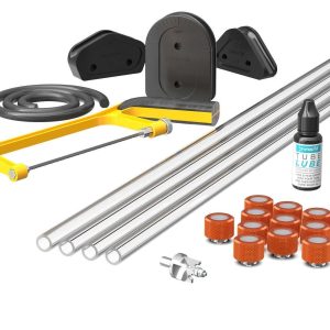 PrimoChill (Complete Kit) 4x 14mm Acrylic/PMMA Tubes, 12x Metrix SX Fitting, Bending Jig/Kit, Cutter and Finishing Bit - Candy Copper