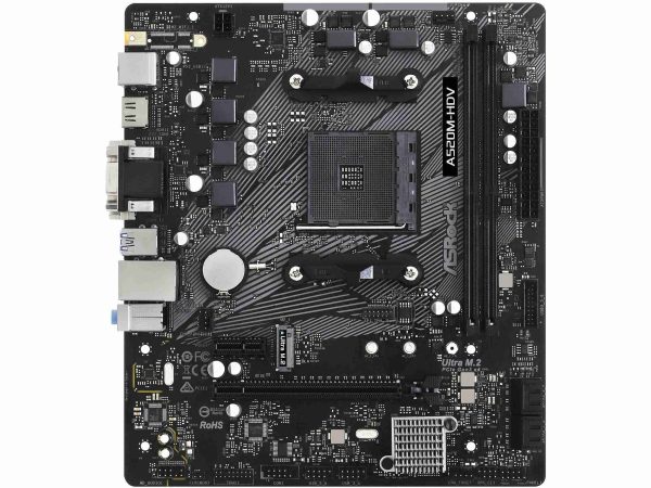 ASRock A520M-HDV AM4 
 - A520M-HDV