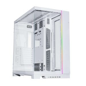 LIAN LI O11 Dynamic EVO XL O11DEXL White Aluminum / Steel / Tempered Glass ATX Mid Tower Computer Case ----- O11DEXL-W