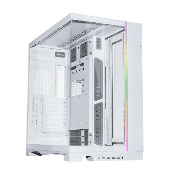 LIAN LI O11 Dynamic EVO XL O11DEXL White Aluminum / Steel / Tempered Glass ATX Mid Tower Computer Case ----- O11DEXL-W