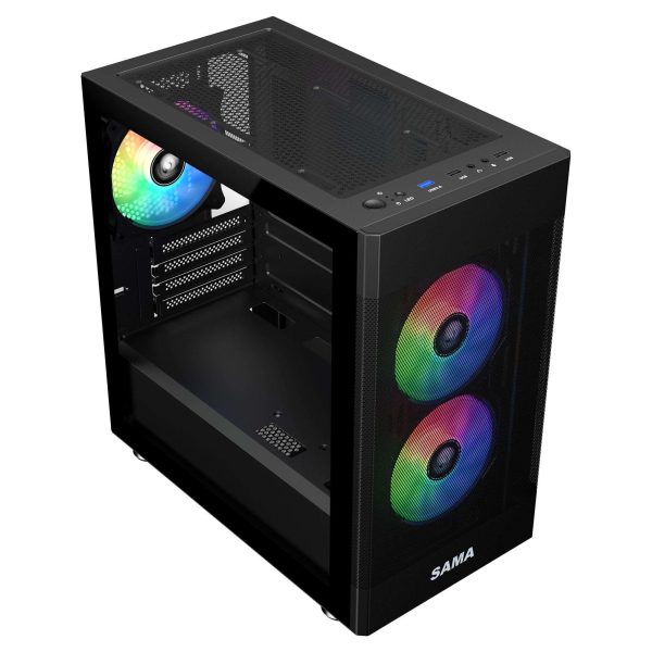 SAMA Micro ATX Tower Black