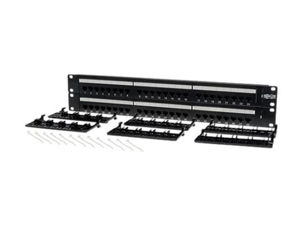 48-Port Cat6 Patch Panel 568B