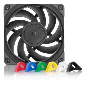 Noctua NF-A12x25 PWM, Premium Quiet Fan, 4-Pin (120mm, Brown) - Black,chromax