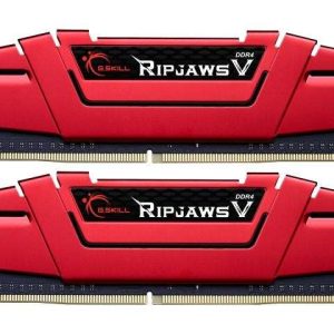 G.SKILL Ripjaws V Series 16GB (2 x 8GB) DDR4 2400 (PC4 19200) - 8GB (2 x 4GB),Red