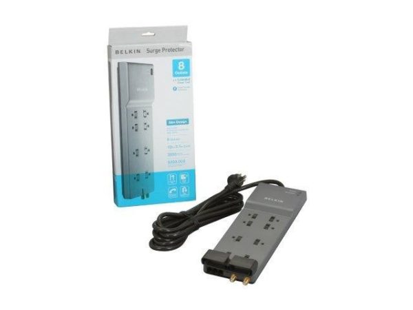 Surge Protector w/ Telephone Line/Coaxial Protection/Extended Cord