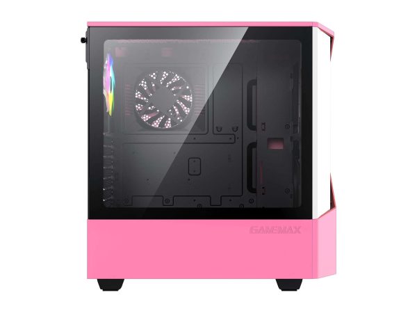 GAMEMAX ATX Mid Tower White / Pink