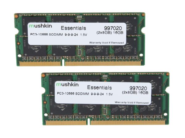 Laptop Memory - 16GB (2 x 8GB),DDR3 1333 (PC3 10666),9
