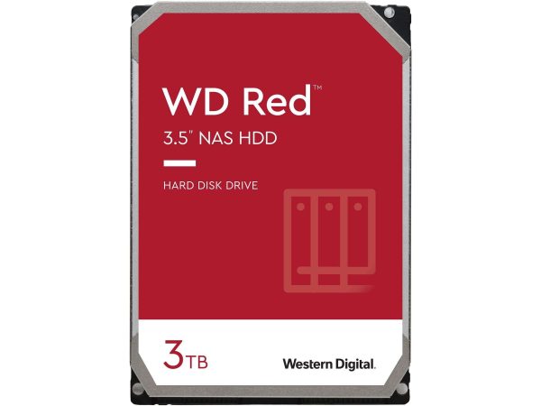WD Red 2TB 5400 RPM 3.5" - 3TB