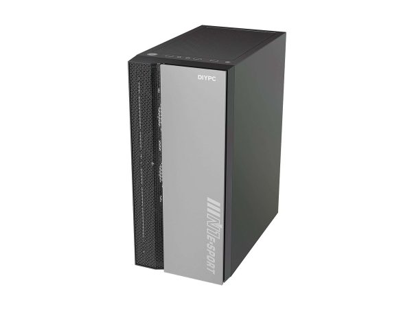 DIYPC ATX Mid Tower Black
