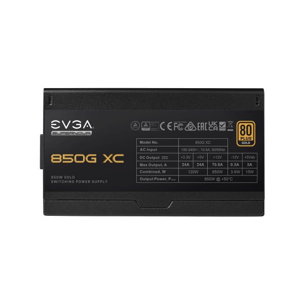 EVGA XC Series 850 W Full Modular 80 PLUS GOLD Certified