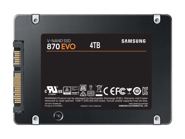 SAMSUNG 870 EVO Series 2.5" 4TB