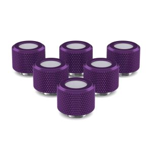 PrimoChill 12mm OD Rigid SX Fitting - 6 Pack